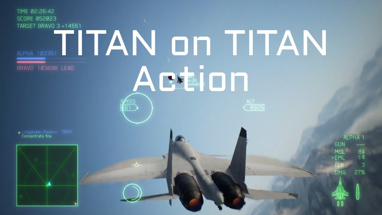 [2021] From the Vault - Squad practices were intense! | Ace Combat 7 Team Death Match