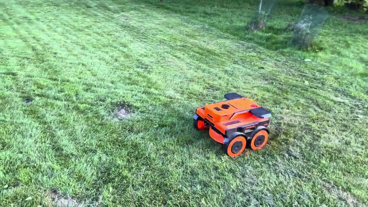 3D printed robotic mower