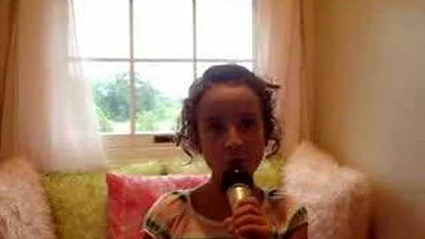 Celia singing "A Place in this World" by Taylor Sw...