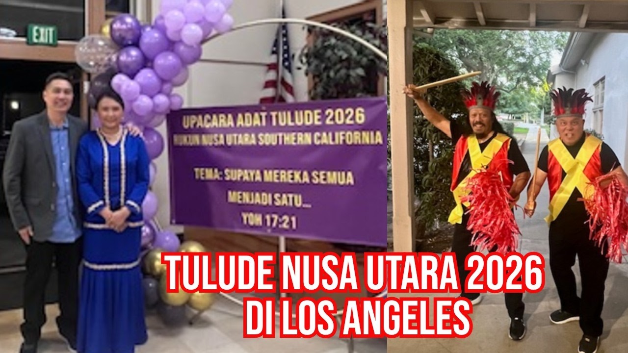 TULUDE NUSA UTARA 2026 DI LOS ANGELES - AMERIKA #tulude #nusautara #tuludenusautara