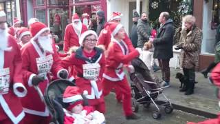 2500 Santa's Run - Santa Fun Run Lincoln 2014