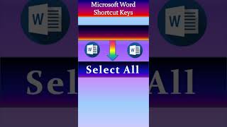 Ms word Shortcut keys #msword #computer#viral #word #virul #mswordtips #mstutorail #shorts