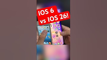 iOS 26 vs. iOS 6! Camera App #apple #ios26 #ios6 #ios #iphone #camera
