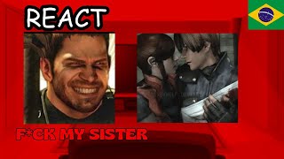 Resident Evil React Leon By Chris Redfield Peaches Cover Gacha React