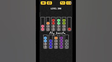 ball sort puzzle level 280