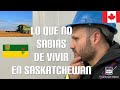 LO QUE NO SABIAS DE VIVIR EN SASKATCHEWAN 🇨🇦 CANADA