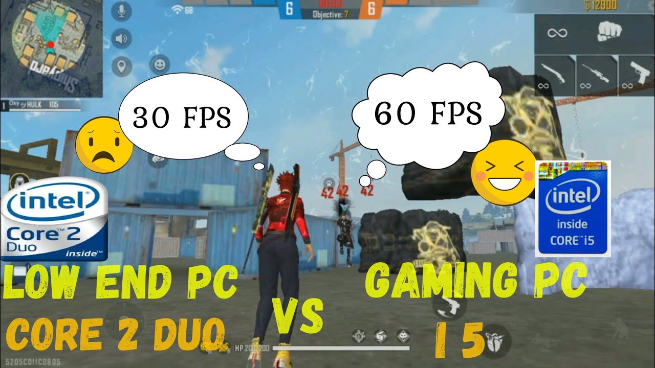 core-2-duo-vs-i5-full-custom-room-gameplay-low-end-pc-vs-gaming-pc