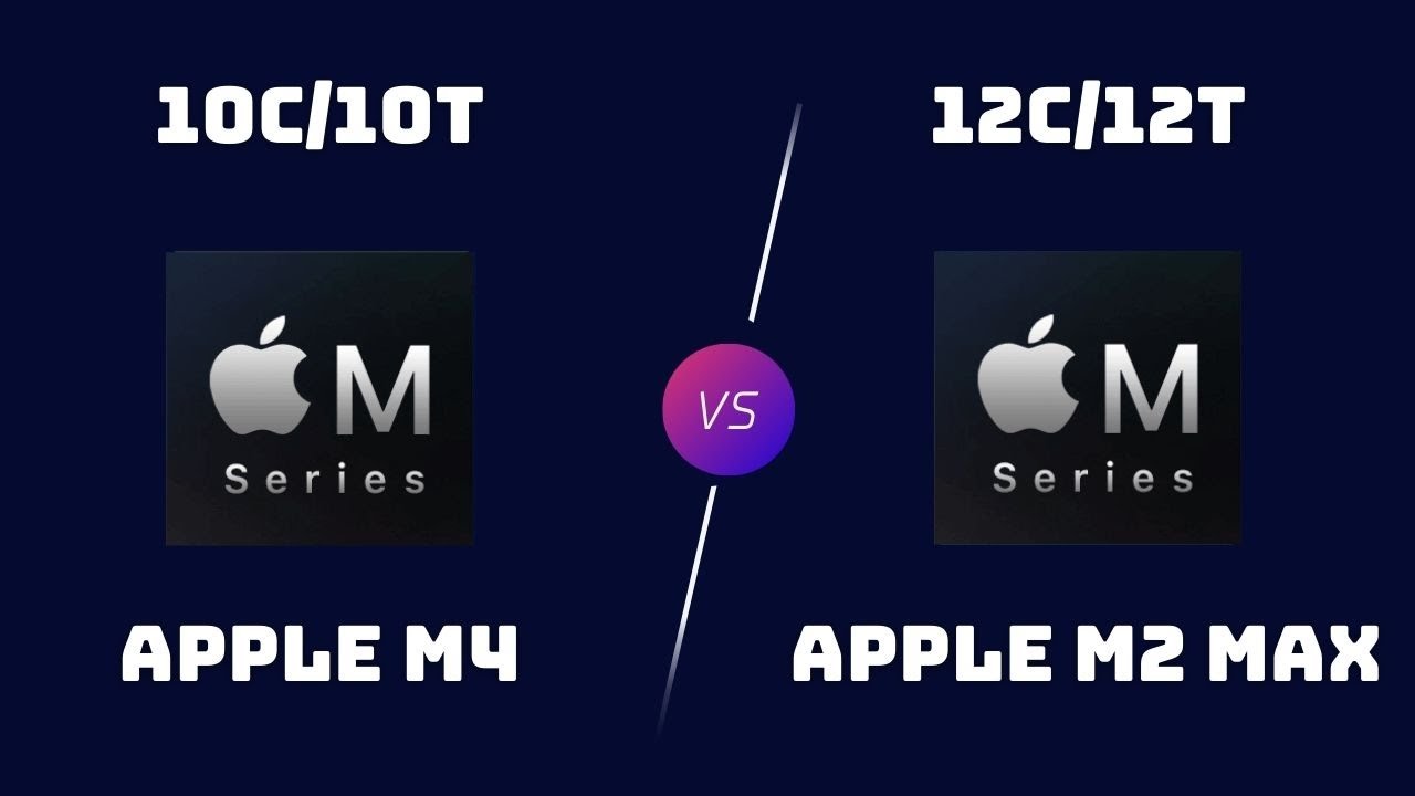 Apple M4 (10-Core) vs M2 Max – CPU Benchmark Comparison