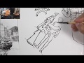 Perspective  fixed proportions art lesson from kim jung gi