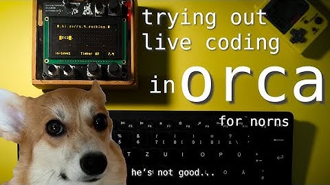 sorry 4 sucking (live coding on orca for NORNS SHIELD)