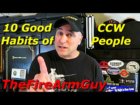10 Good Habits of Concealed Carry People - TheFireArmGuy