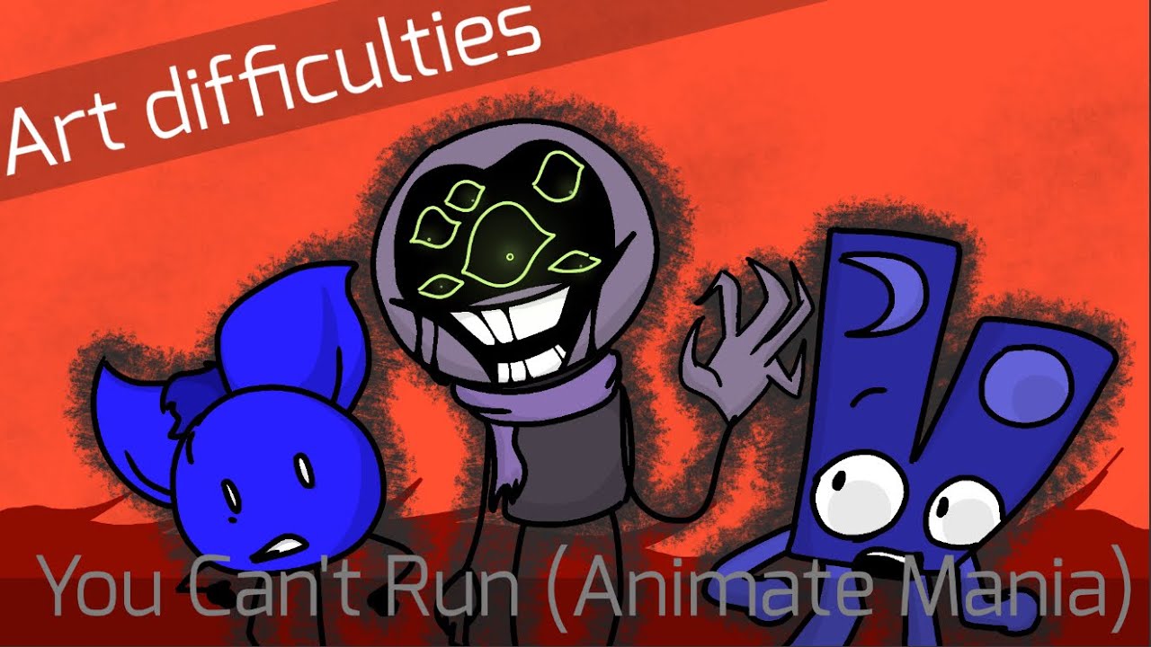 Art Difficulties - You Can’t Run (Animate Mania) FNF - YouTube
