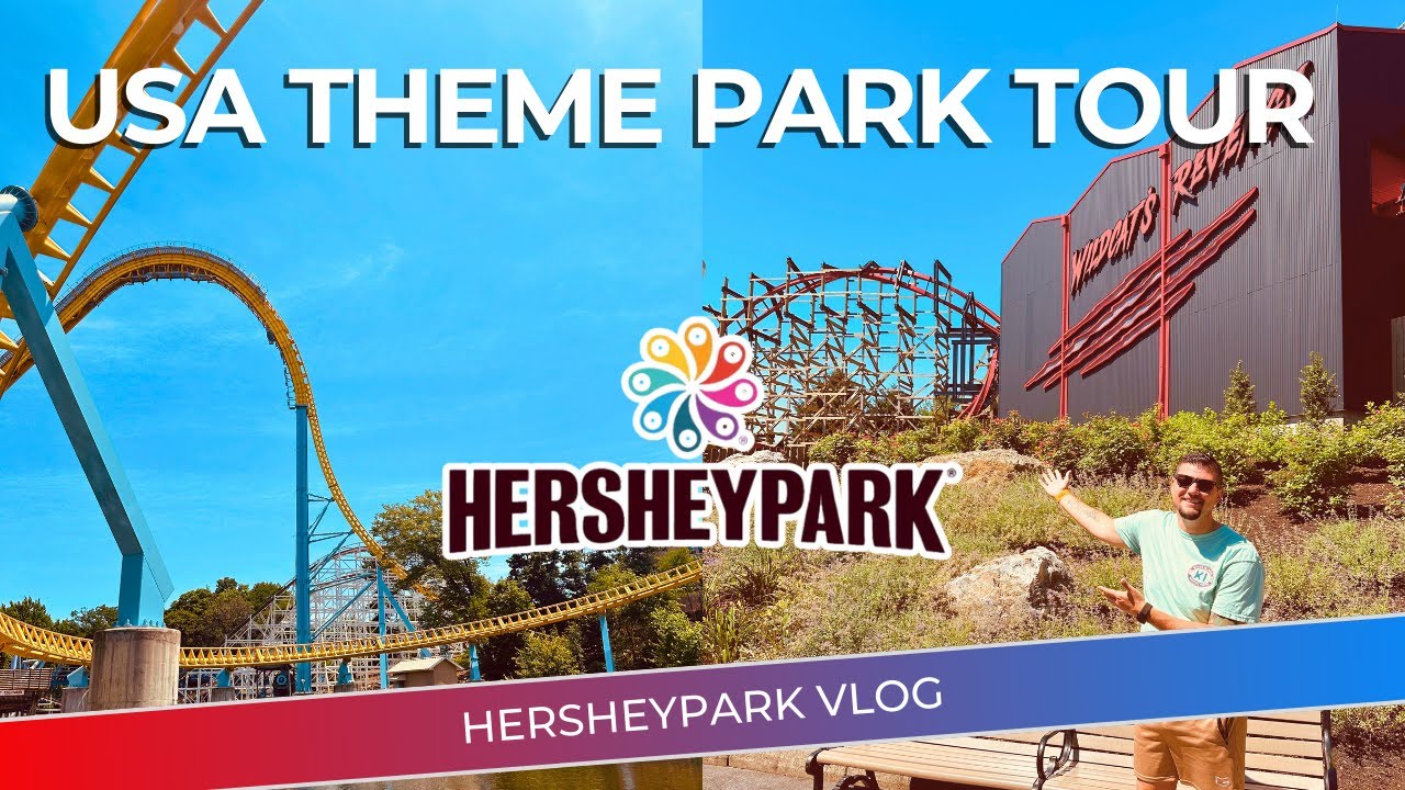 Hersheypark Vlog | USA Theme Park Tour - Summer 2024 - YouTube