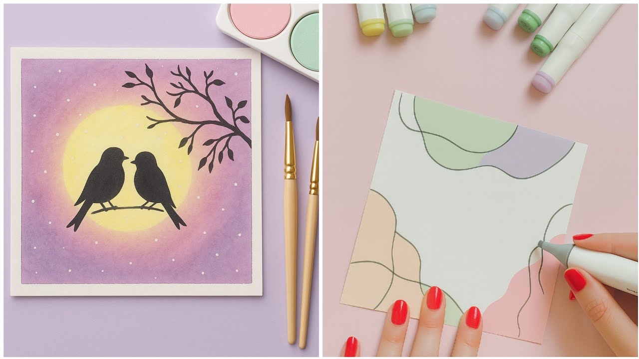 Найди своё имя | Акриловая живопись | ASMR | Удовлетворяющее | Цветок | BTS 