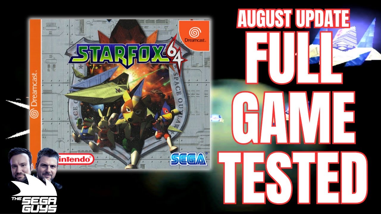 The Star Fox 64 port for Sega Dreamcast by JNMartin is already looking incredible!