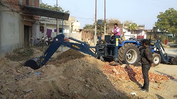 Sonalika Di 60rx loader special attachments of bull Jcb good quality