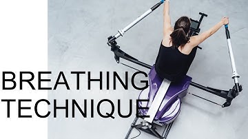Breathing technique for rowers - high stroke rate and low stroke rate breathing patterns