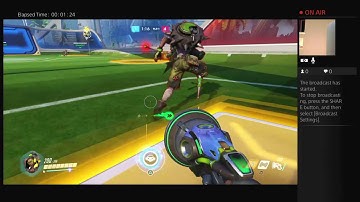 Overwatch gameplay Hacker