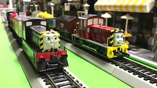 Mavis Vs Salty - Thomas And Friends Ho Scale Bachmann Trains Great Race