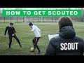 What do scouts look for in footballers