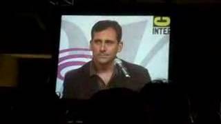 WonderCon 2008 - Steve Carell & Anne Hathaway