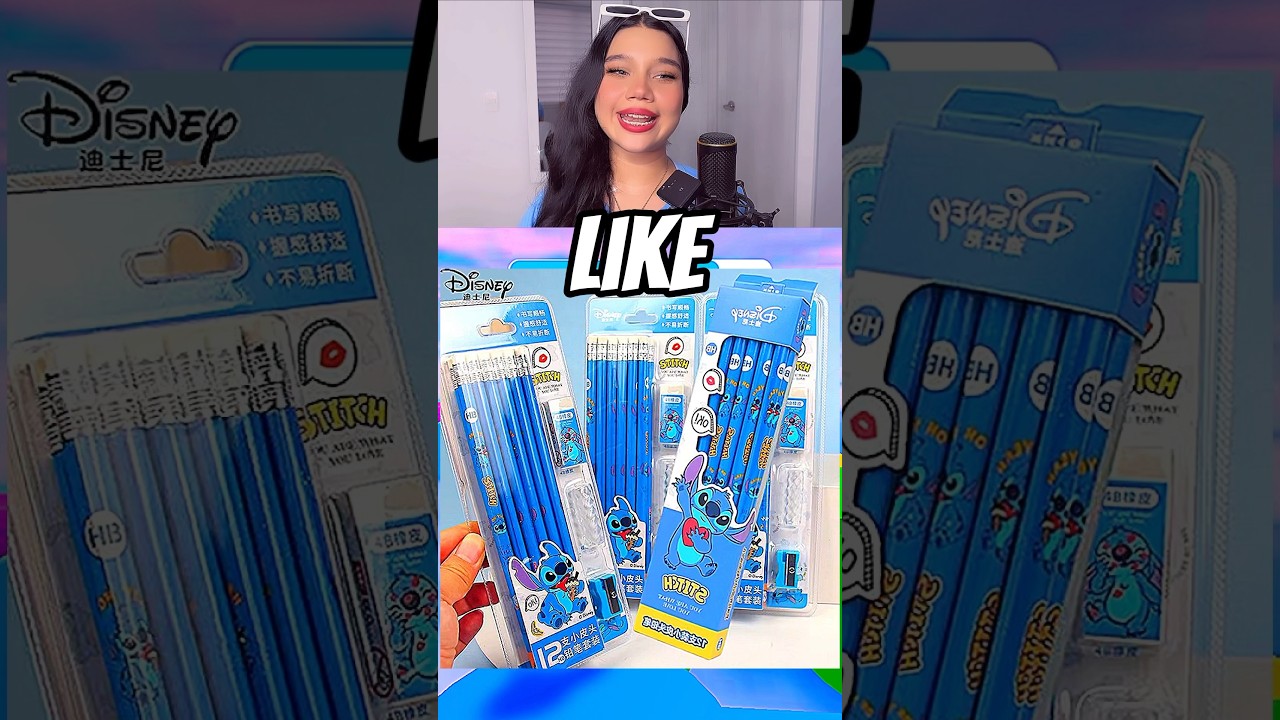 ELIGE tus LÁPICES de STITCH para LLEVAR a la ESCUELA 😱😍 