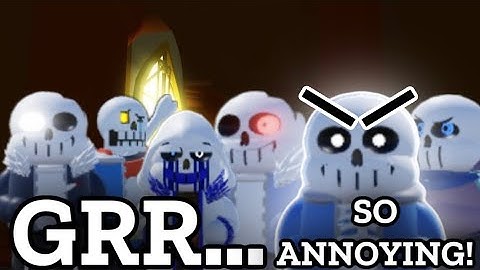 (2023) Top 10 most annoying characters in Sans Multiversal Battles 2