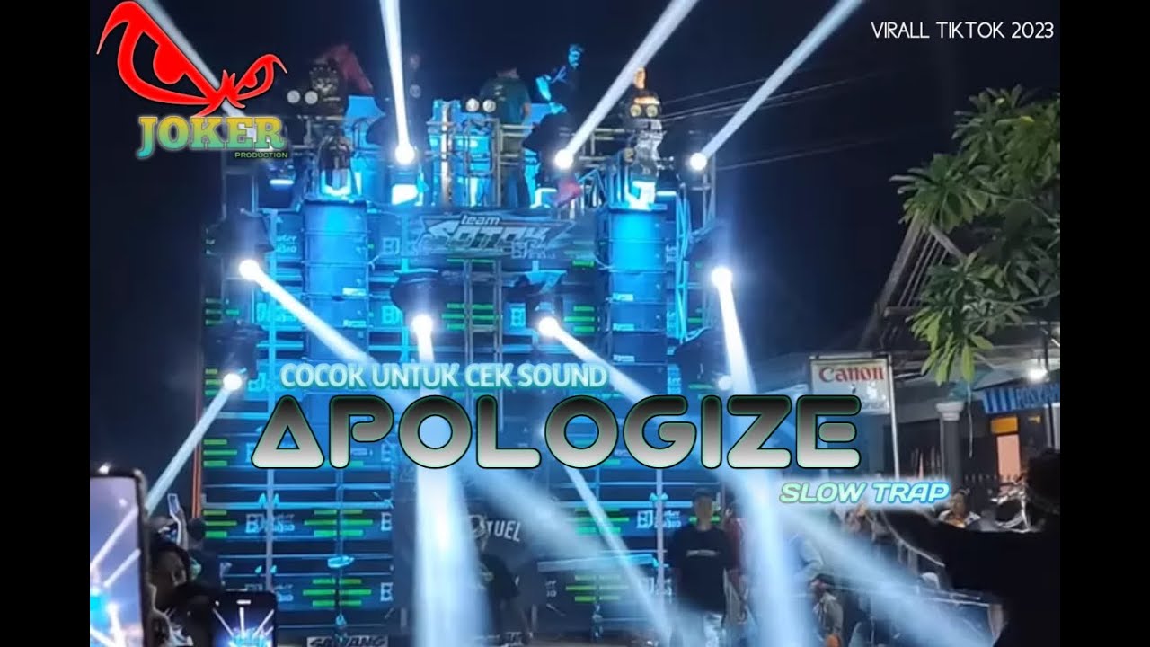 BASS NGUK | DJ  APOLOGIZE SLOW TRAP