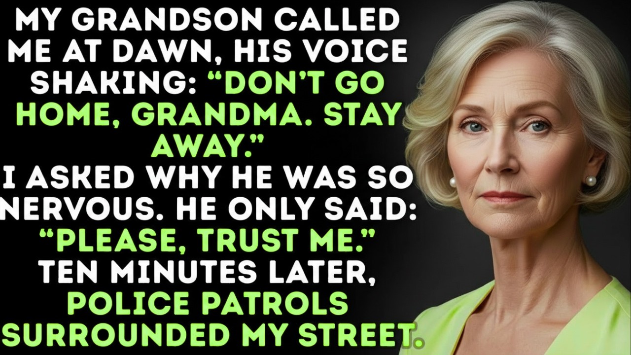 My Grandson Called Me at Dawn： “Don’t Go Home, Grandma.” Minutes Later, Police Surrounded My Street…
