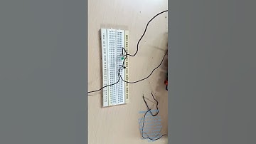 SIMPLE TRANSISTOR CIRCUIT -TESTING AN NPN TRANSISTOR #music #electronic #electronics