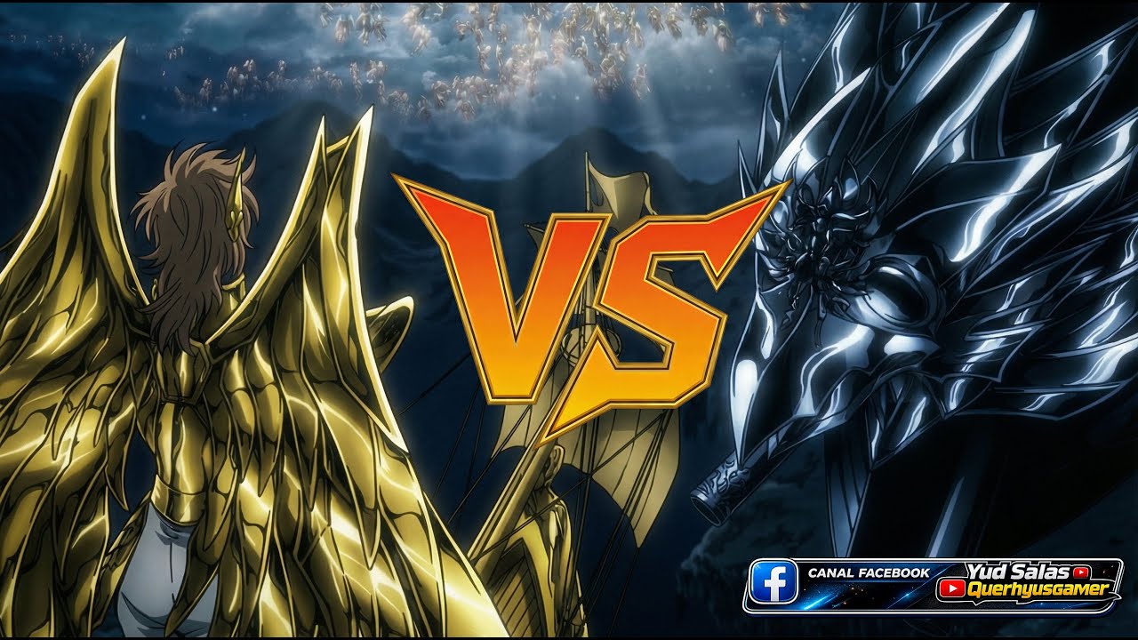 Sisifo de sagitario contra Aiacos de Garuda /the lost canvas /parte 3 /fanmade