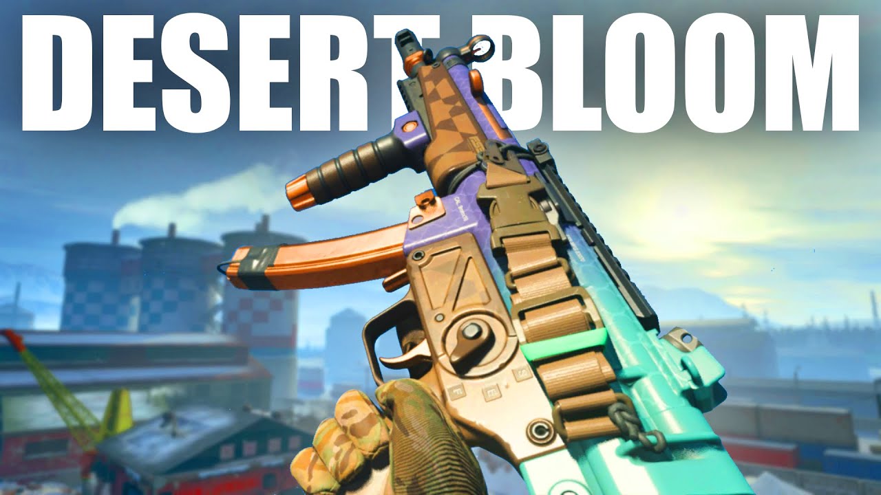 the "DESERT BLOOM" MP5 BLUEPRINT in MODERN WARFARE SEARCH and DESTROY!