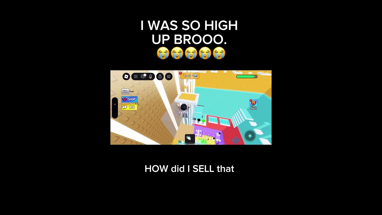 Moment of troll tower FAILURE 😿