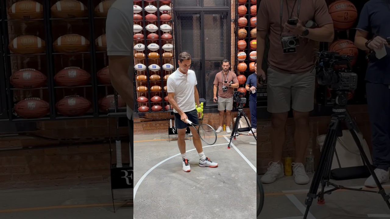 Wilson x Roger Federer for the RF Collection Launch Party 