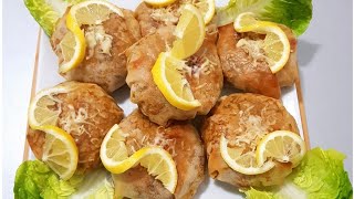 بسيطلات صغار بالحوت رهيبة ومميزة بشرمولة  لايقاوم | البسطيلة المغربية بالسمك |mini pastilla poisson