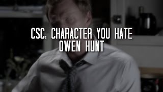 Character You Hate | Owen Hunt + [CSC]