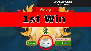 Merge Dragons 🌟Challenge 62 🌟First Win🌟10m59s🌟