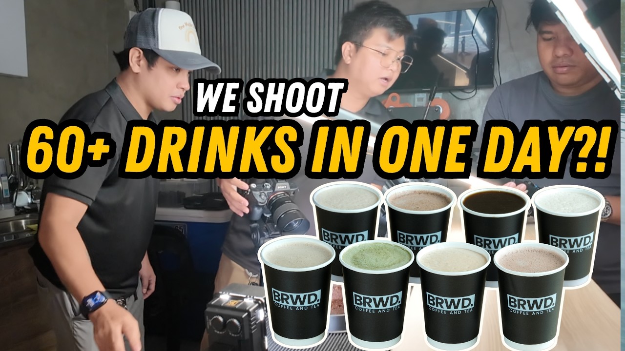 Lights, Camera, Coffee! ☕ | Behind The Scenes Product Shoot