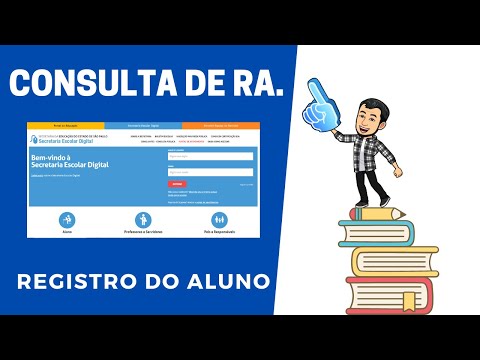 Como descobrir seu RA Registro do aluno? (Prof. Robson Santana)