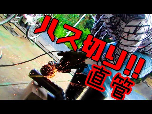 ハス切り!!-GSX250Eゴキ-果たして吸い込むか!? - YouTube