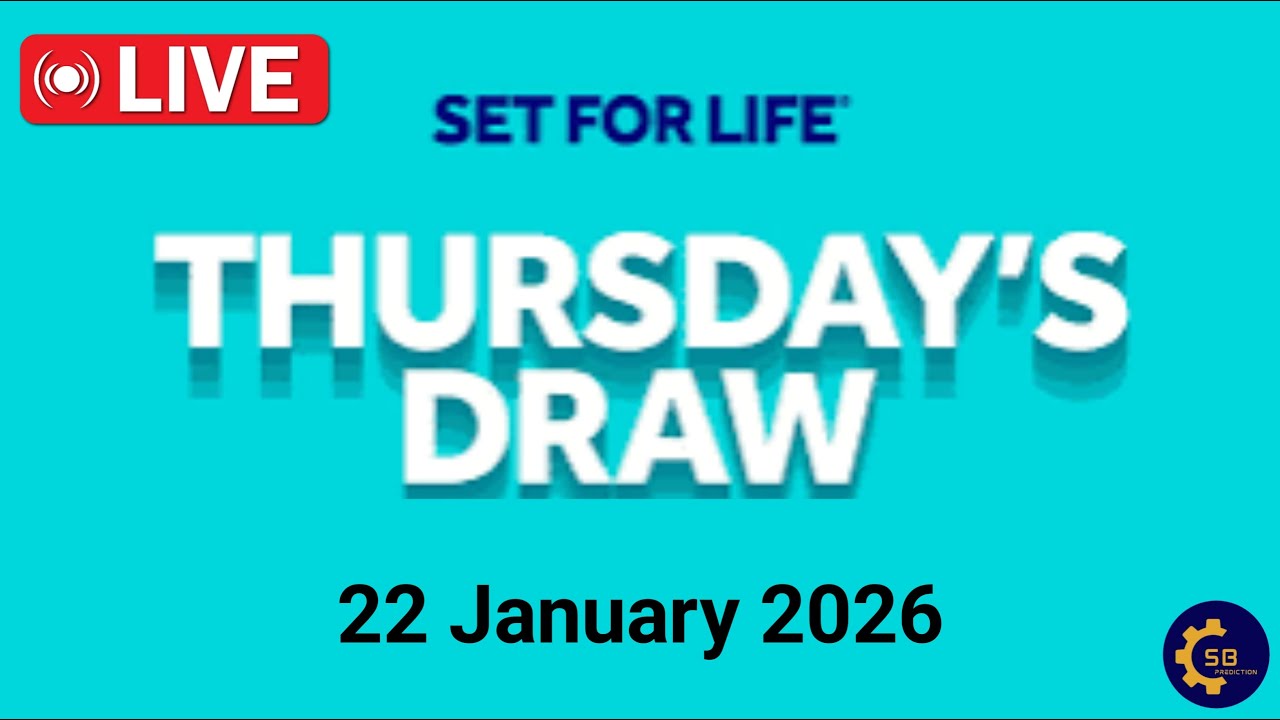 The National Lottery Set For Life Live draw results from Thursday 22 January 2025 | tonight's