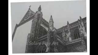 W.i.p.: Making of Cathedral Drawing