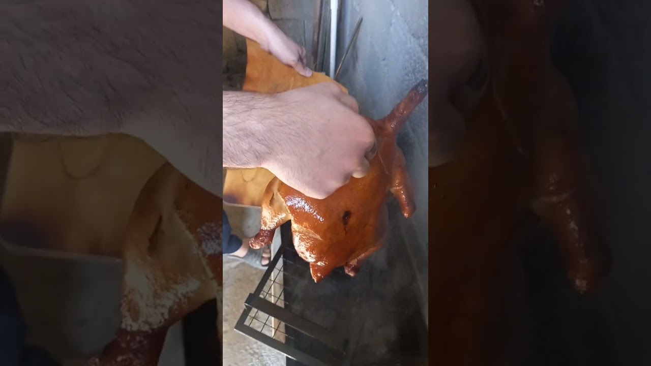 Курица горячего копчения в домашних условиях.