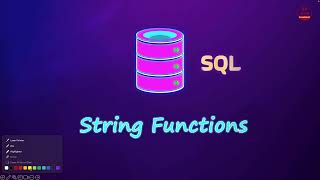 SQL String Function | SQL for Data Science 2025 🌟🎉