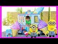 Ice Cream Truck Fun With Minions