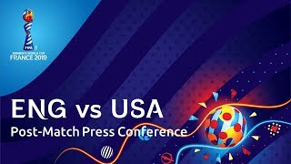 ENG v. USA - Post-Match Press Conference