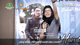 Ust. Handy bonny . Ngakak😆😅 WANITA TAK PERNAH SALAH😋