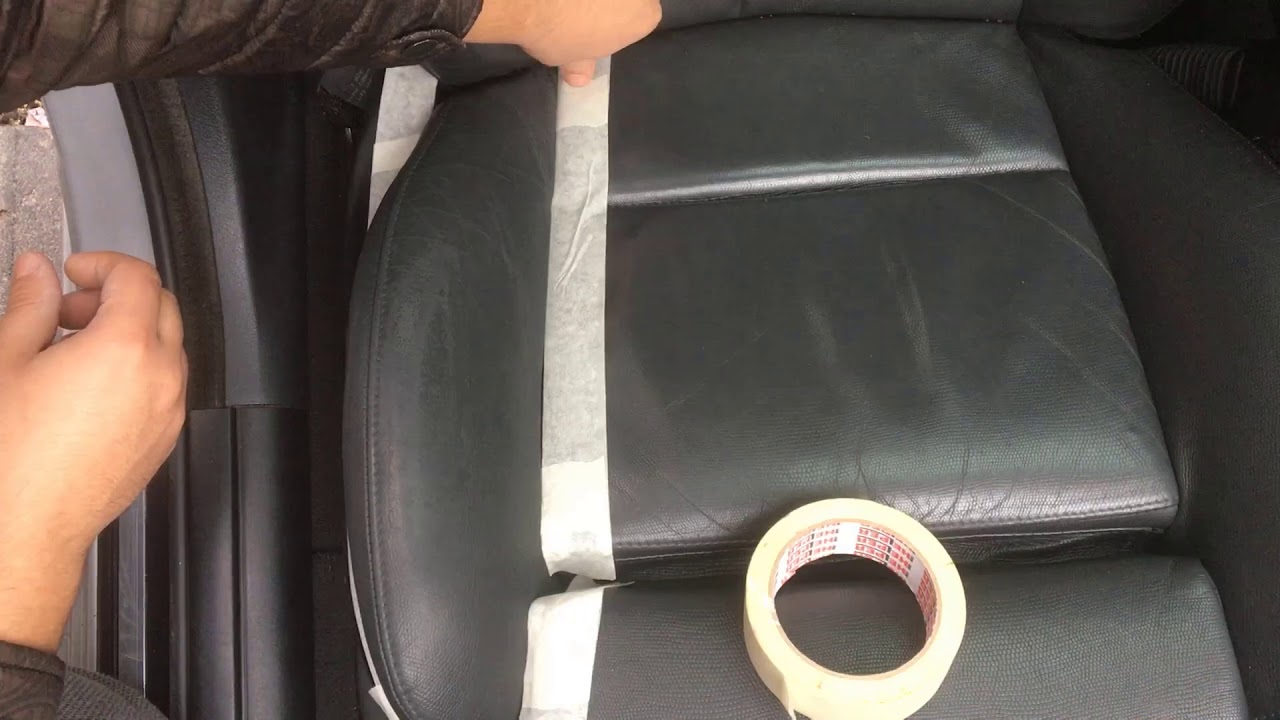 Otomobil Deri Koltuk BOYAMA Car Leather Seat Dye YouTube