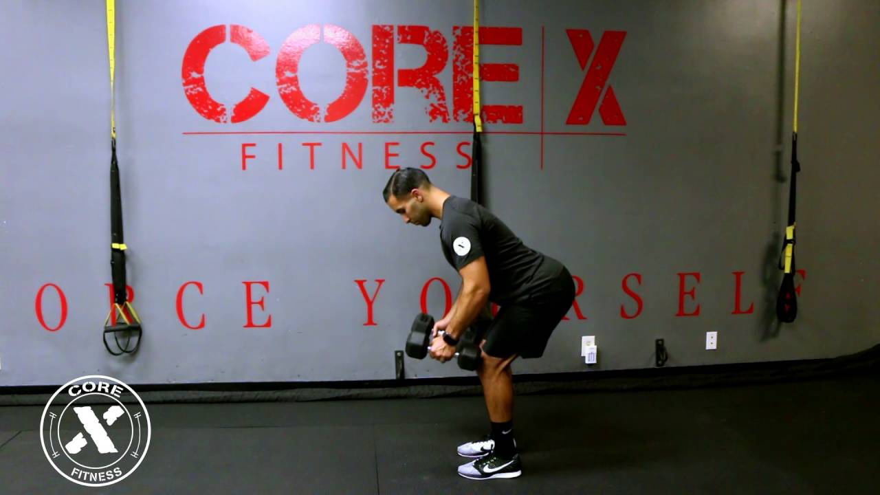 Core X Fitness Bent Over Rows YouTube