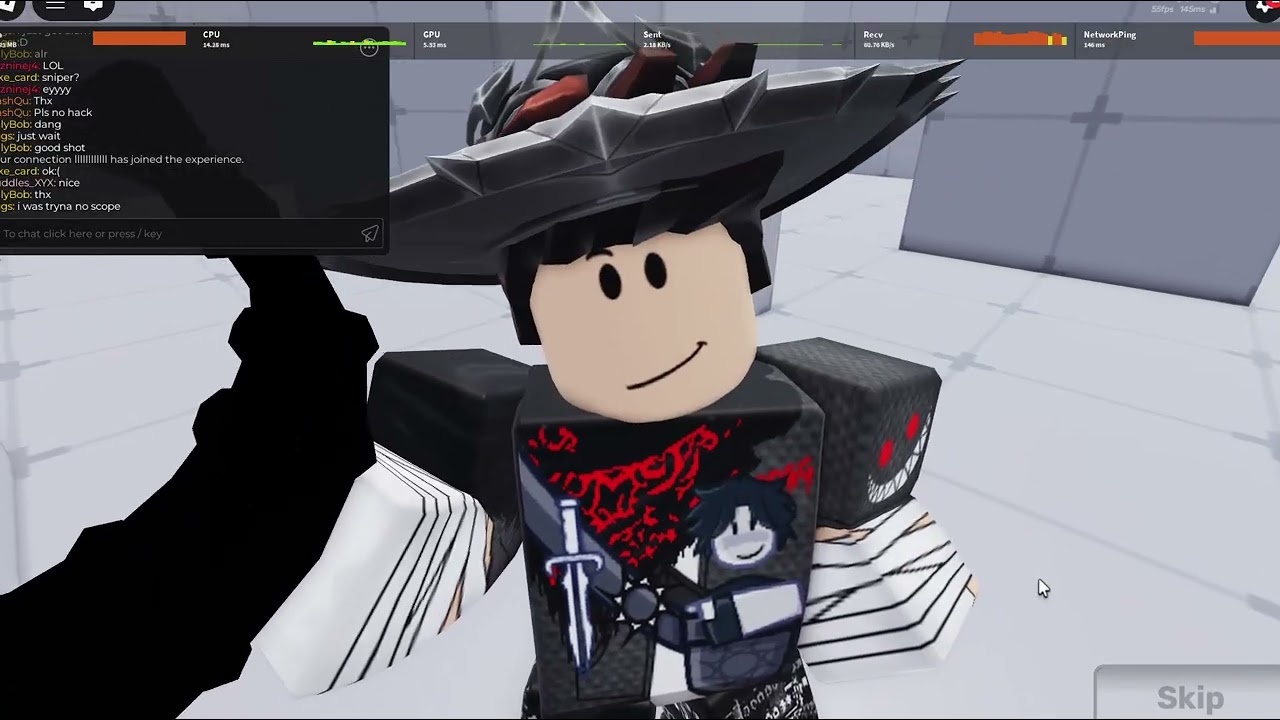 I got diamond on my knife in roblox rivals